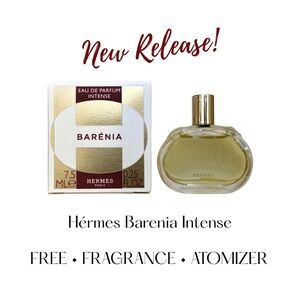 HÉRMES Barénia Intense Eau de Parfum - .25 fl oz NIB NEW RELEASE!